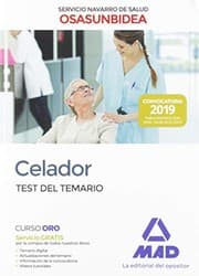 Tapa de Celador del Servicio Navarro de Salud-Osasunbidea. Test del temario