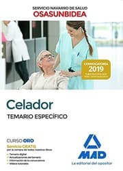 Tapa de Celador del Servicio Navarro de Salud-Osasunbidea. Temario específico