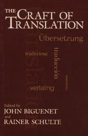 Tapa de The Craft of translation