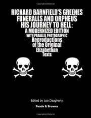 Tapa de Richard Barnfield's Greenes funeralls