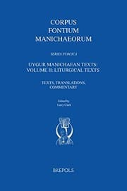 Tapa de Uygur Manichaean Texts : Liturgical Texts