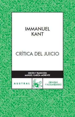 Tapa de Crítica del juicio