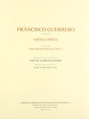 Tapa de Opera omnia. Tomo VIII. Missarum liber quartus