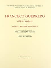 Tapa de Opera omnia. Tomo V. Missarum liber secundus