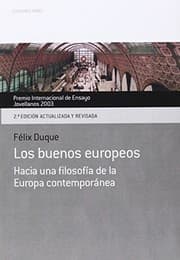 Tapa de Los buenos europeos