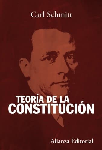 Tapa de Teoría de la Constitución