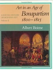 Tapa de Art in an age of Bonapartism, 1800-1815