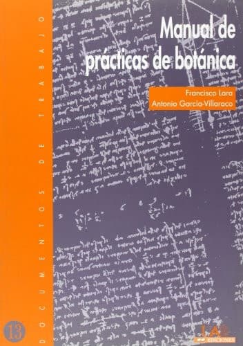 Tapa de Manual de prácticas de Botánica