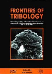 Tapa de Frontiers of tribology