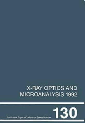 Tapa de X-ray optics and microanalysis, 1992