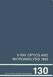 Tapa de X-ray optics and microanalysis, 1992