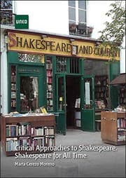 Tapa de Critical approaches to Shakespeare. Shakespeare for all time