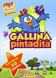 Tapa de Gallina pintadita stick&read