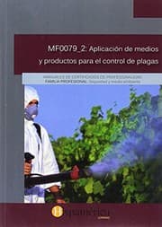 Tapa de MF0079_2 Aplicación de medios y productos para el control de plagas