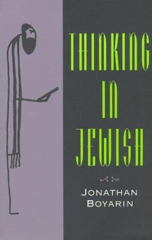 Tapa de Thinking in Jewish