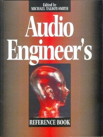 Tapa de Audio Engineer's Reference Book