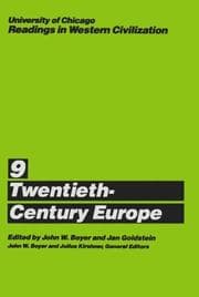 Tapa de University of Chicago Readings in Western Civilization, Volume 9