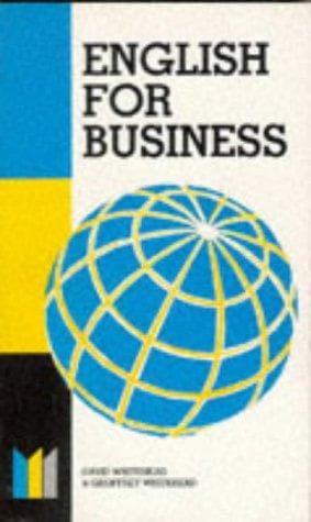 Tapa de English for business