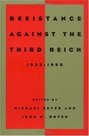 Tapa de Resistance against the Third Reich, 1933-1990