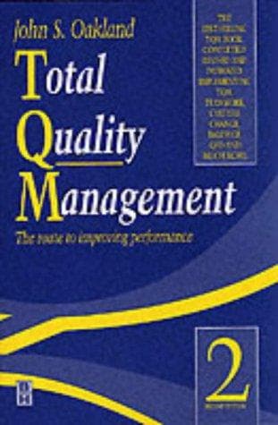 Tapa de Total quality management