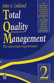 Tapa de Total quality management