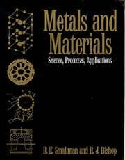 Tapa de Metals and materials