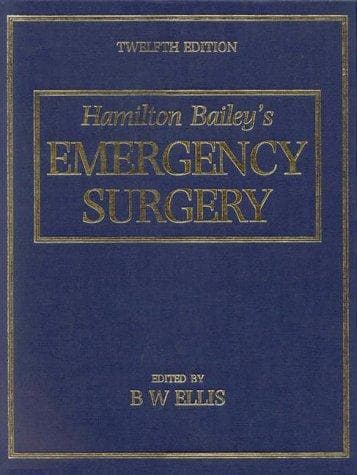 Tapa de Hamilton Bailey's emergency surgery
