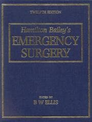 Tapa de Hamilton Bailey's emergency surgery