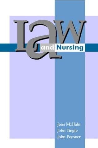 Tapa de Law and nursing