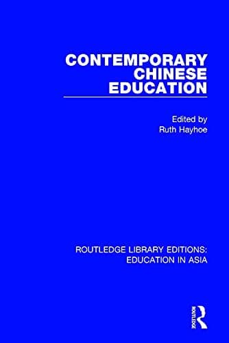 Tapa de Contemporary Chinese Education