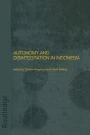 Tapa de Autonomy and disintegration in Indonesia