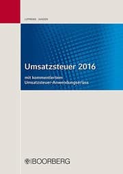 Tapa de Umsatzsteuer 2016