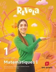 Tapa de Matemàtiques aplicades a les Ciències de la Naturalesa. 1 Batxillerat. Revola. Arrels