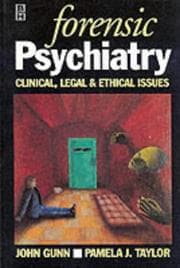 Tapa de Forensic Psychiatry