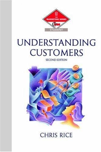 Tapa de Understanding customers