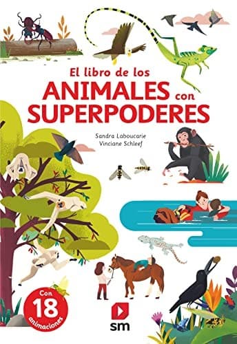 Tapa de El libro de los animales con superpoderes