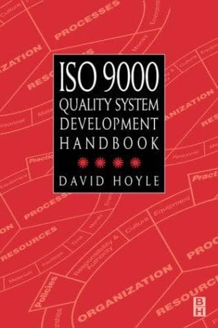 Tapa de ISO 9000 quality systems development handbook