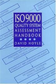 Tapa de ISO 9000 quality system assessment handbook
