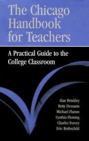 Tapa de The Chicago Handbook for Teachers
