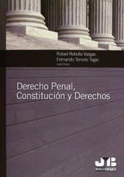 Tapa de Derecho Penal, Constitución y Derechos.