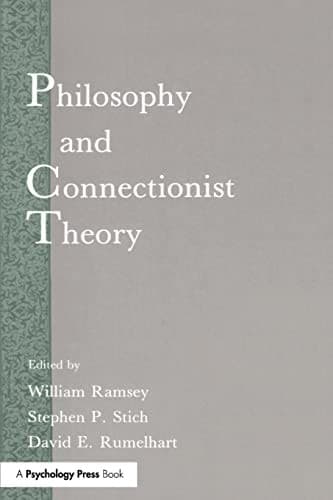 Tapa de Philosophy and Connectionist Theory