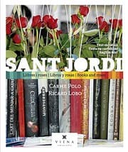 Tapa de Sant Jordi, llibres i roses