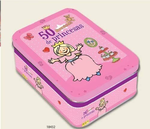 Tapa de 50 diversiones de princesas
