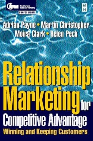 Tapa de Relationship marketing for competitive advantage