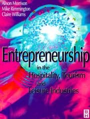 Tapa de Entrepreneurship in the hospitality, tourism and leisure industries