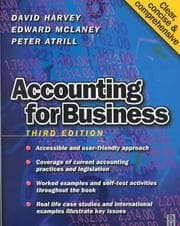 Tapa de Accounting for business