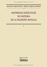 Tapa de Materiales didácticos de historia de la filosofía antigua