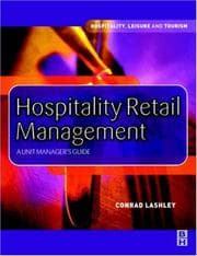 Tapa de Hospitality Retail Management (Hospitality, Leisure and Tourism)