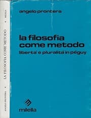 Tapa de La filosofia come metodo