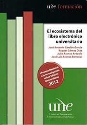 Tapa de El ecosistema del libro electrónico universitario